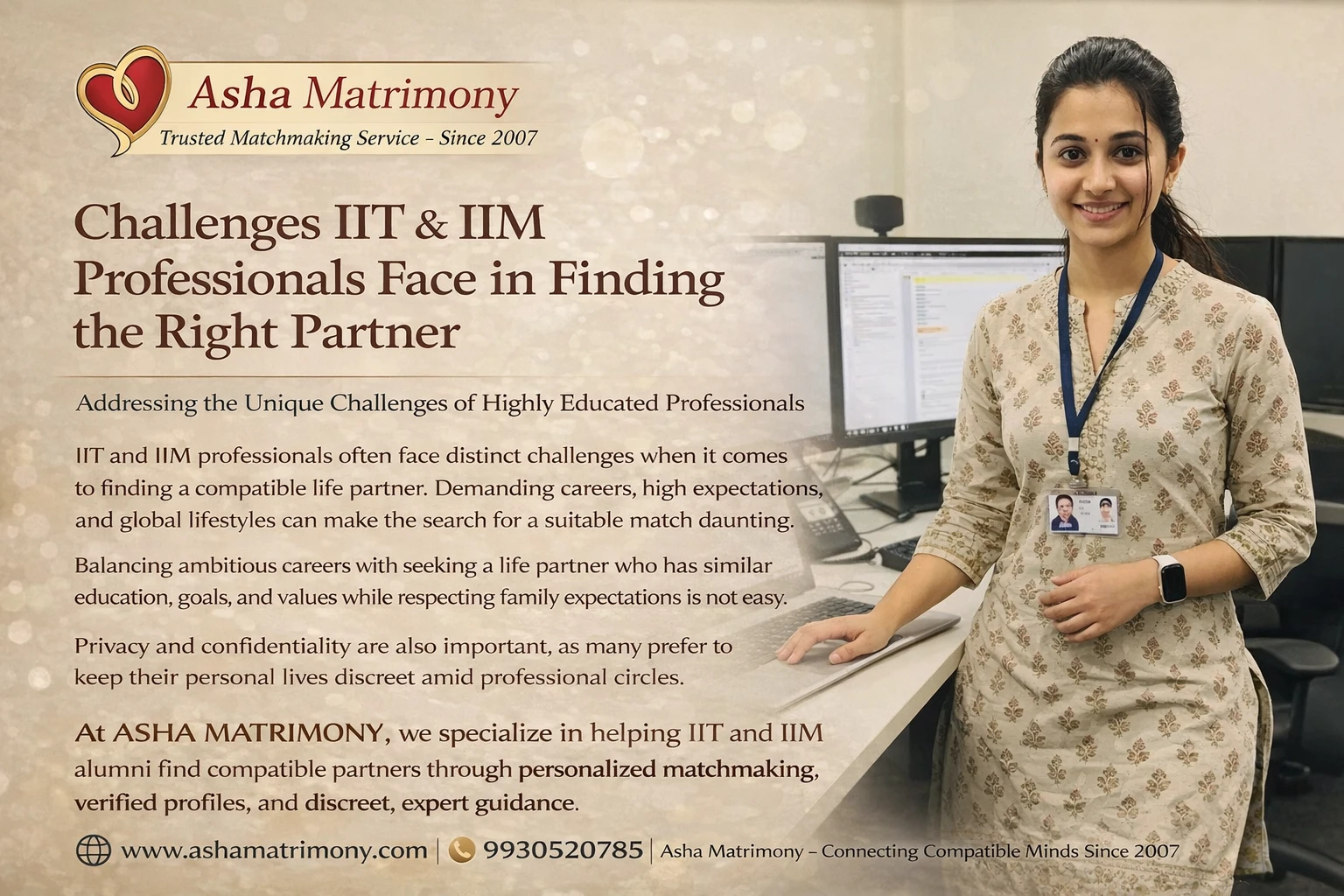 Marriage Challenges for IIT and IIM Professionals